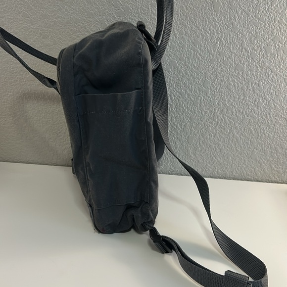 Fjallraven Kanken Gray Polyvinyl Back to School Mini Backpack - Picture 4 of 13